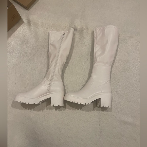 Steve Madden Lalo lug sole knee boots - Picture 3 of 6